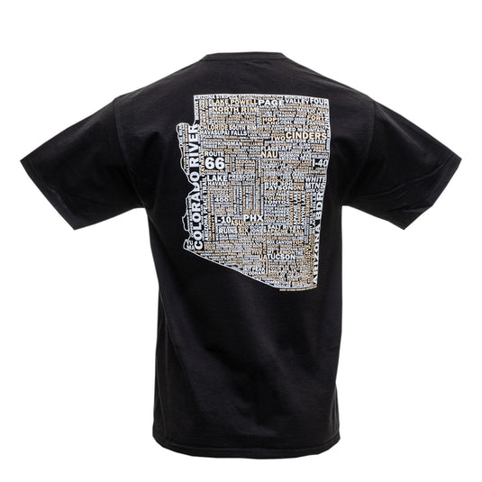 NeverStopRiding - Arizona State Landmarks - T-Shirt