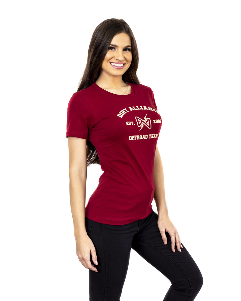 Load image into Gallery viewer, Dirt Alliance - Unified Women’s T-Shirt - Scarlet Red
