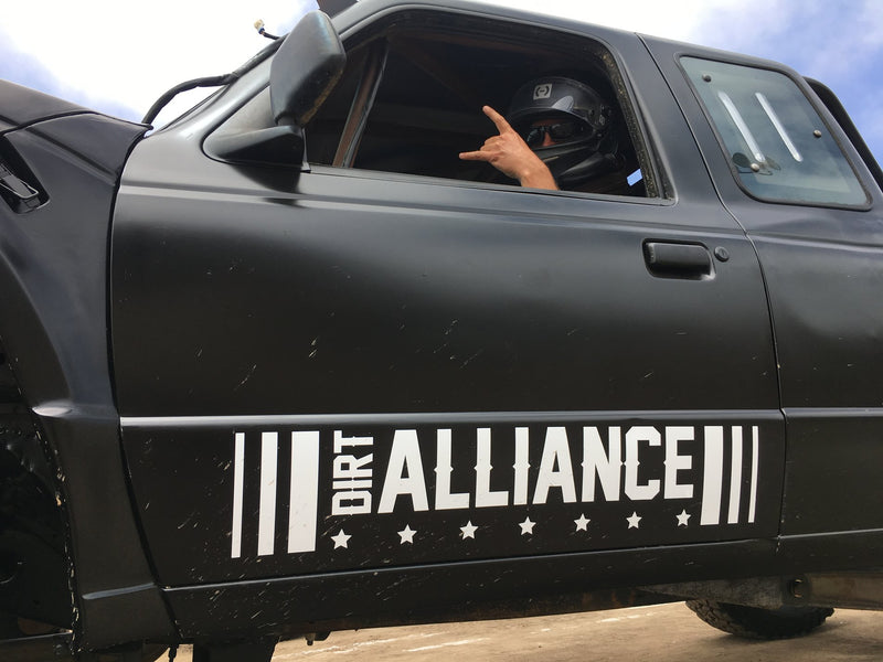 Load image into Gallery viewer, Dirt Alliance - The Colonel Banner Sticker
