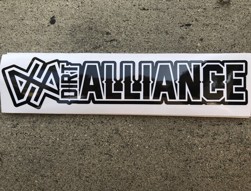 Load image into Gallery viewer, Dirt Alliance - Long Slap Sticker
