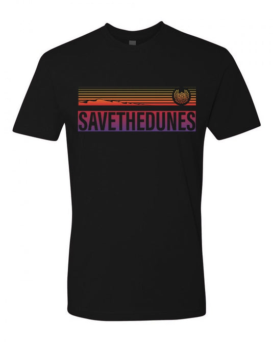 Dirt Alliance - Save the Dunes T-Shirt - Black Multi