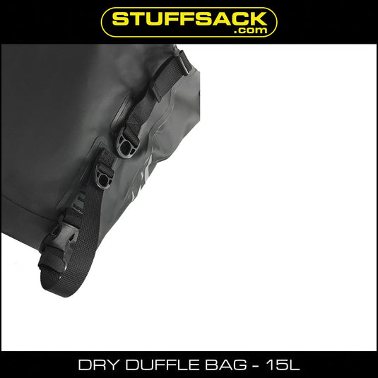 STUFFSACK Dry Duffle Bag - 15L Black