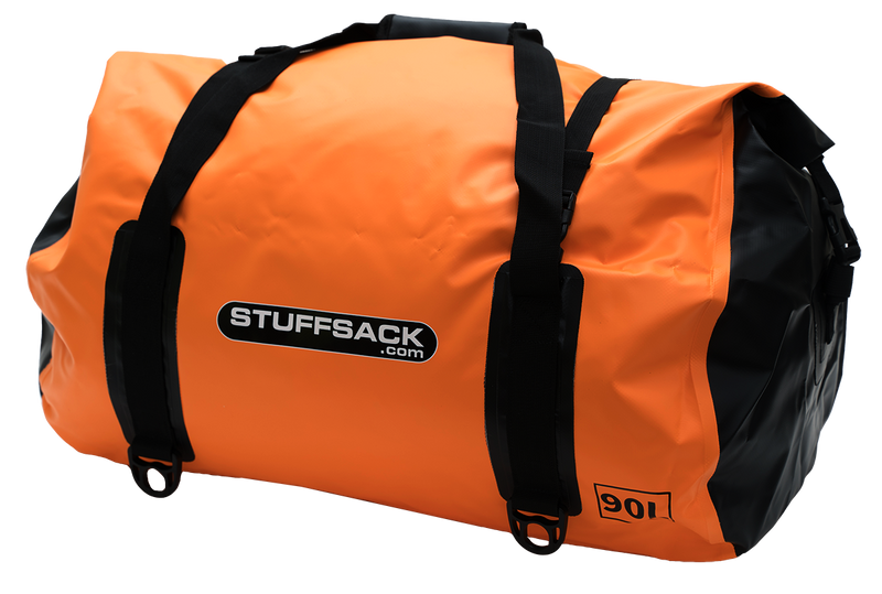 Load image into Gallery viewer, STUFFSACK Dry Duffle Bag - 90L Orange
