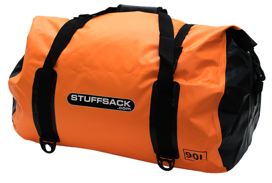 STUFFSACK Dry Duffle Bag - 90L Orange