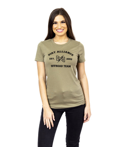Dirt Alliance - Unified Women’s T-Shirt - Army Green