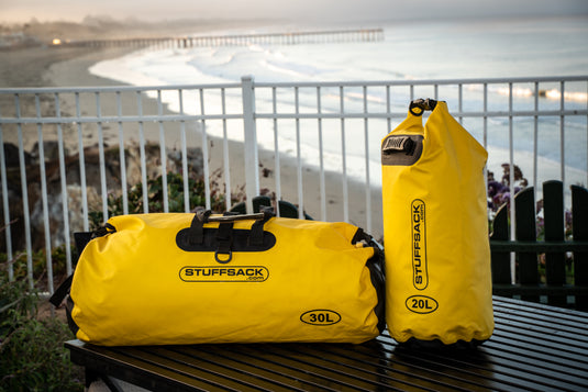 STUFFSACK Dry Duffle Bag - 20L Yellow