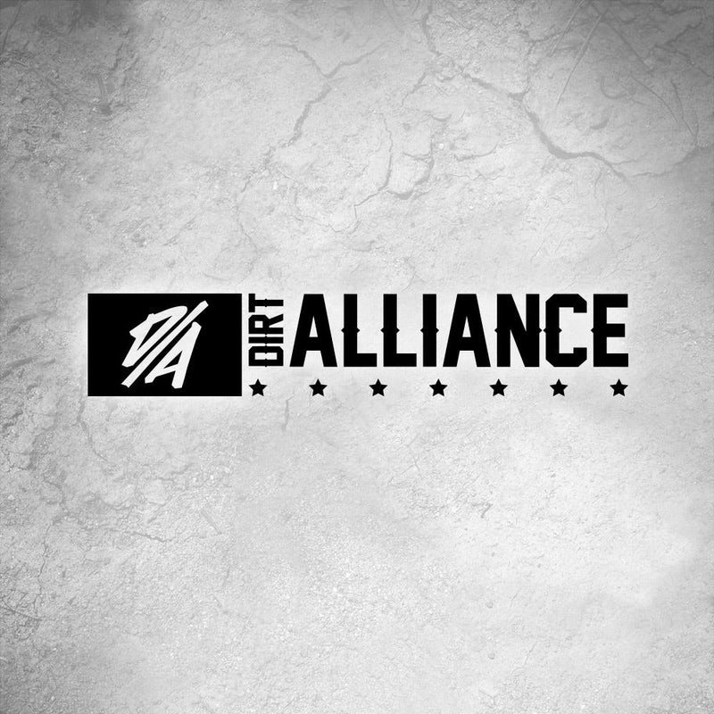 Load image into Gallery viewer, Dirt Alliance - Western Block Banner Sticker
