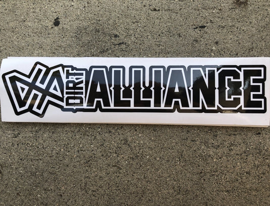 Dirt Alliance - Long Slap Sticker
