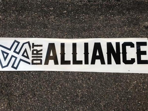 Dirt Alliance - Decal 24” Long Sticker