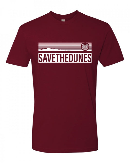 Dirt Alliance - Save the Dunes T-Shirt - Maroon